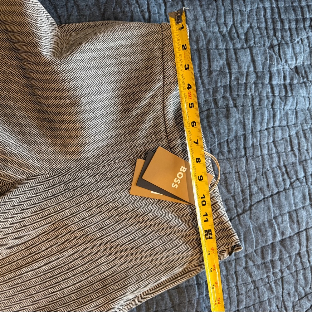 Boss Classic Gray Pinstripe Suit - Picture 8 of 10